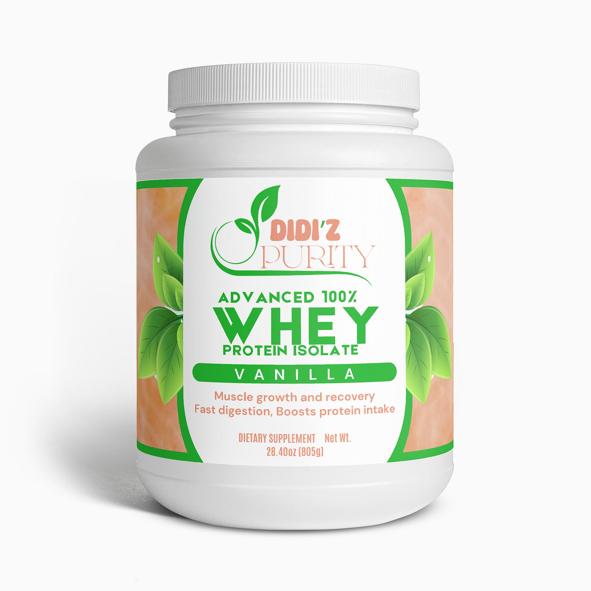 Advanced 100% Whey Protein Isolate (Vanilla)