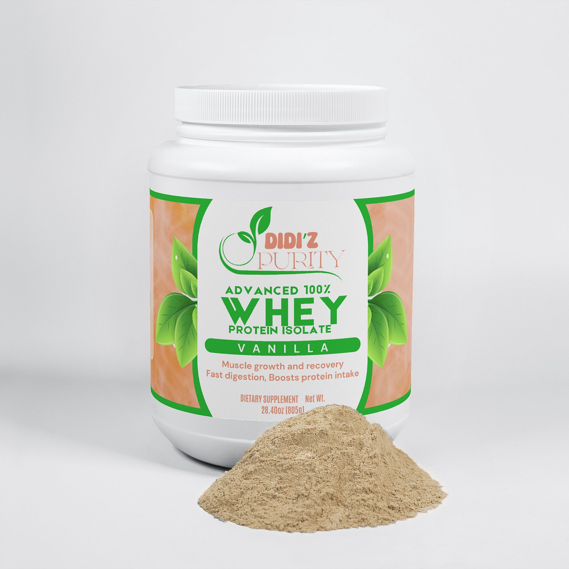 Advanced 100% Whey Protein Isolate (Vanilla)