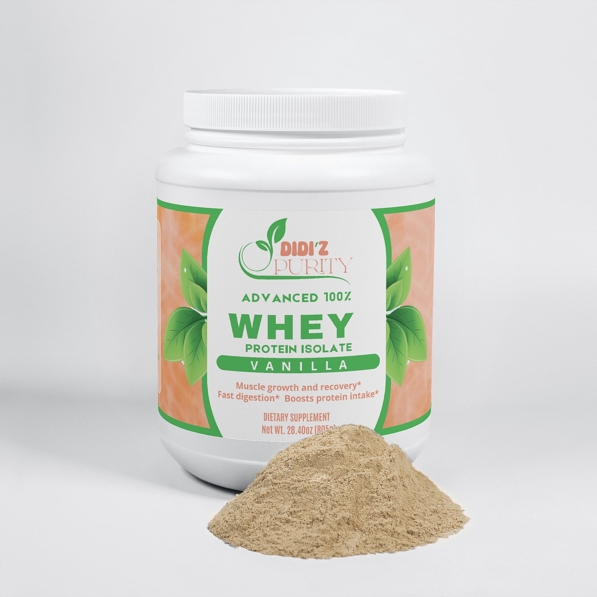 Advanced 100% Whey Protein Isolate (Vanilla)