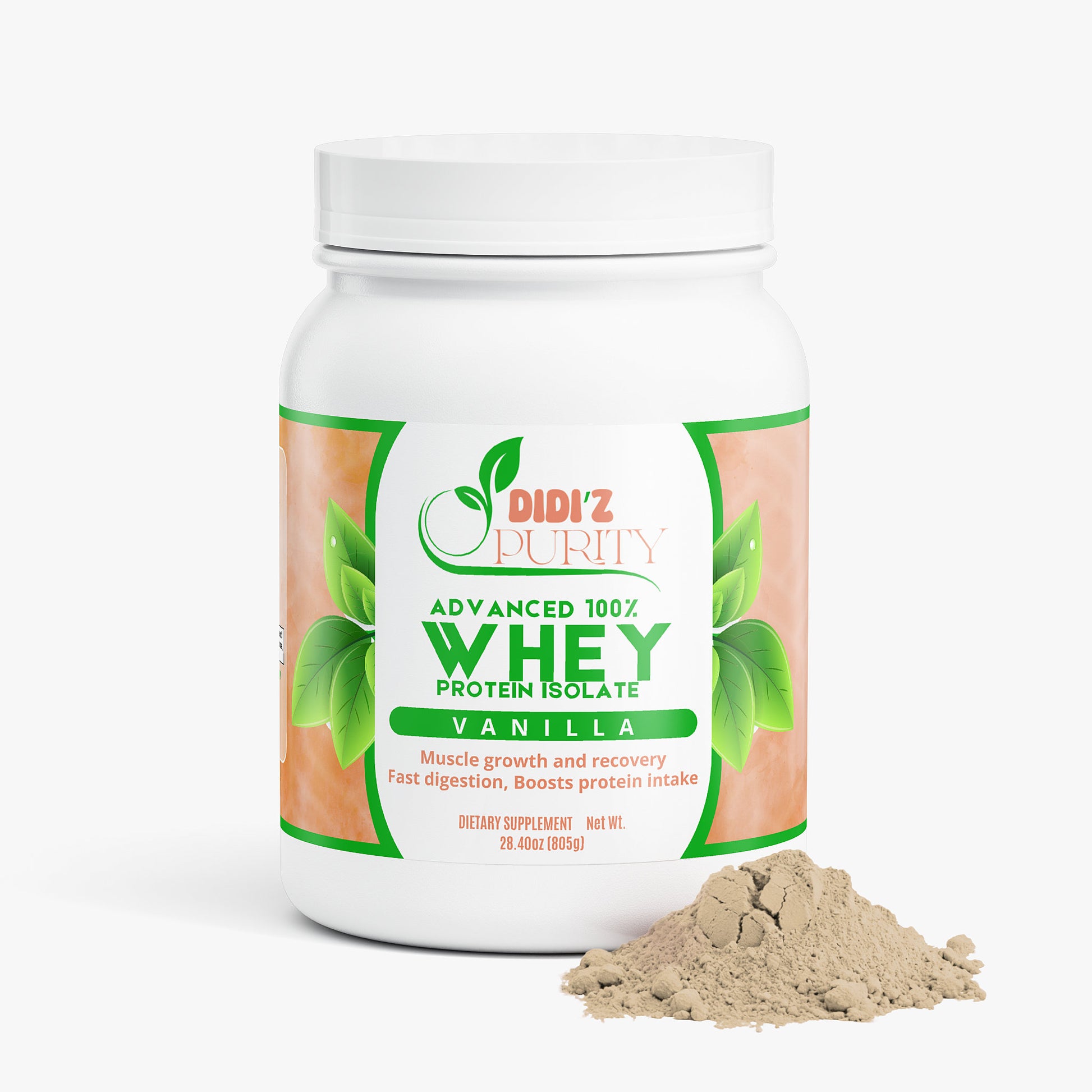 Advanced 100% Whey Protein Isolate (Vanilla)